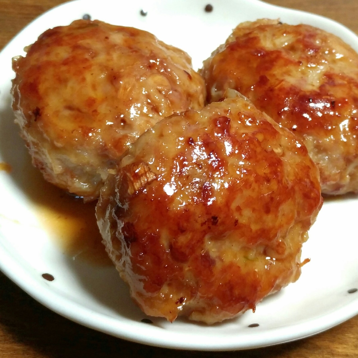 豚ひき肉の 甘辛つくね風ハンバーグ レシピ 作り方 By Ururun60 楽天レシピ